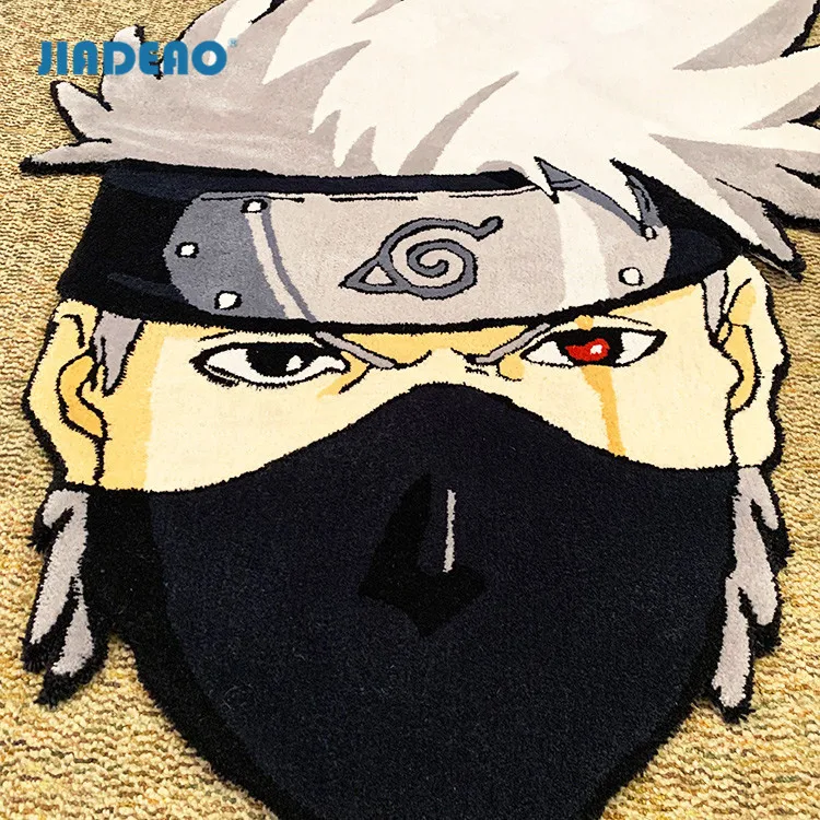 Anime Custom Carpet Design Mat Living Room Custom Logo Die Cut Area Rug