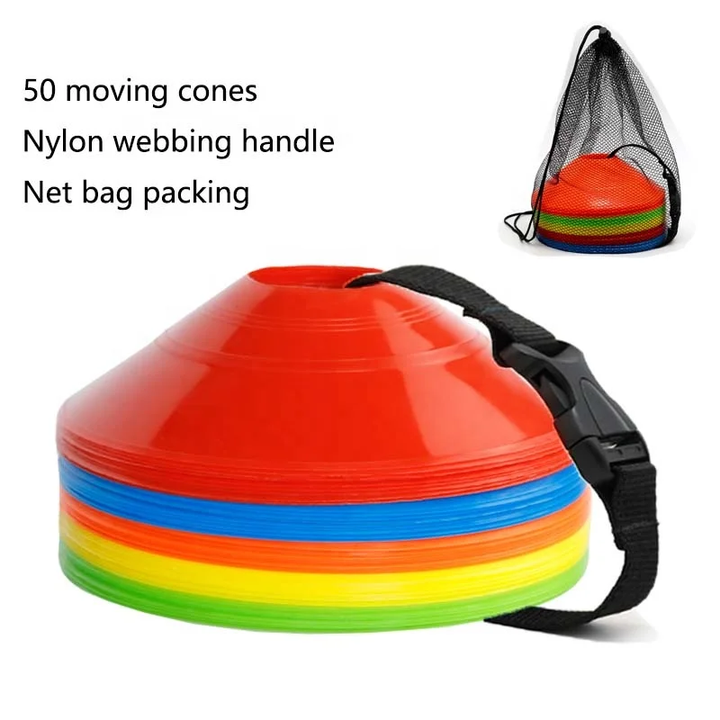 Soccer training marker dish Field marker cone Indoor soccer training equipment plastic cone cone dish