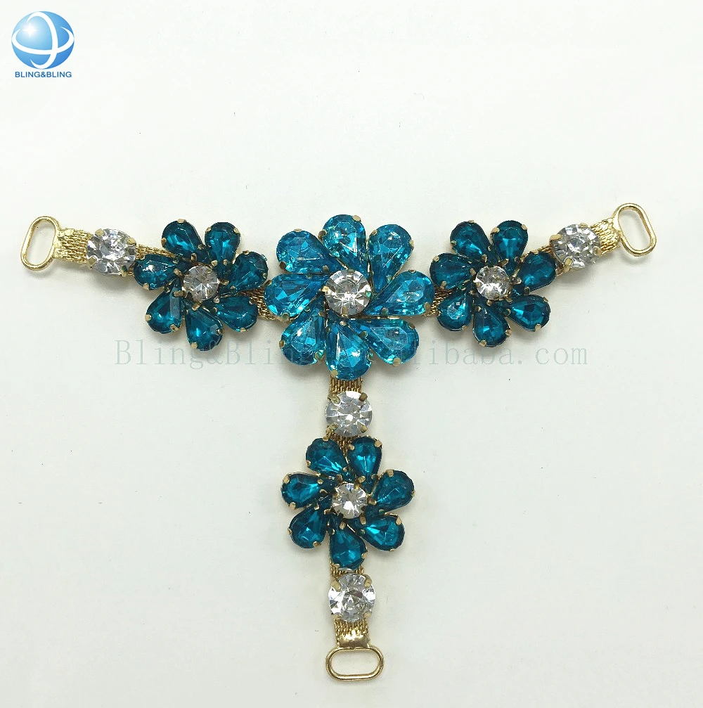 Sexy Black Rhinestone Y Shape Bikini connectors For Women Swimwear Beach Swimsuit Crystal Buckle Decoration Jewelry Accessory