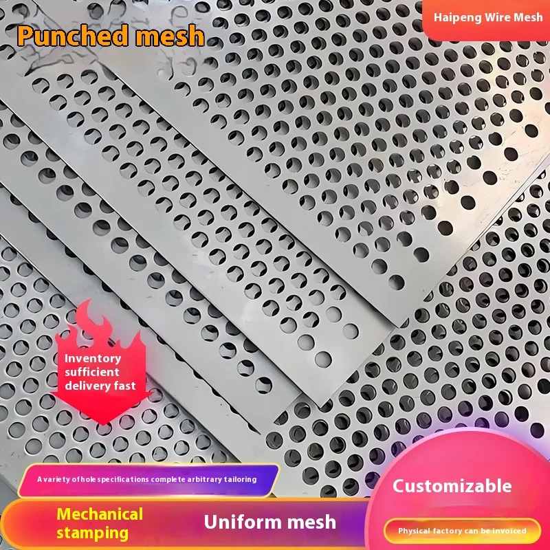 Stainless Steel 304 Perforated Mesh Sheet 304 Stainless Steel Perforated Round Hole Mesh Sheet Perforated Metal
