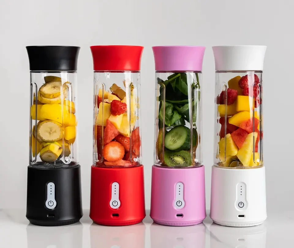 TEMU TIKTOK Hot 500ml 17oz Blender Bottle Portable Protein Electric Automatic Self Stirring Protein Juicer Shaker Bottle