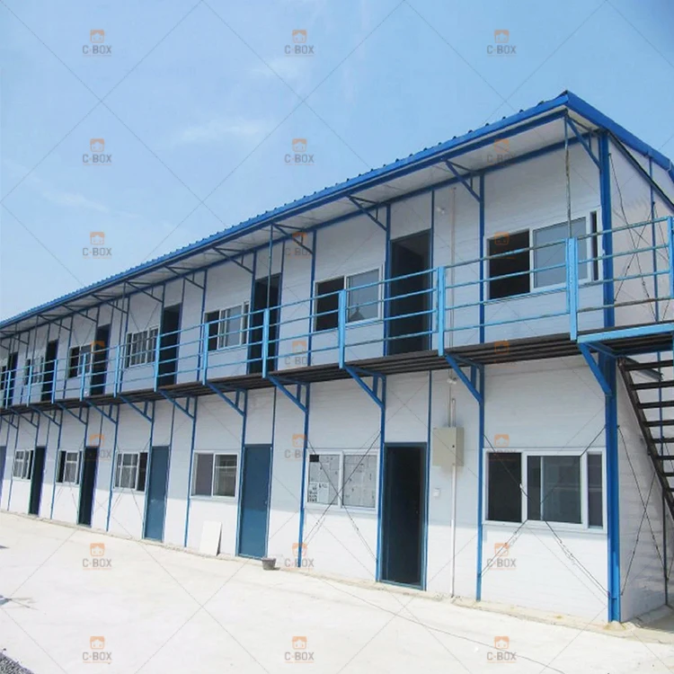 
China supplier light steel k type modular home new design prefabricated worker house 