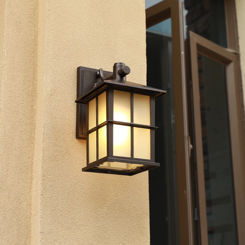 aisle wall lamp waterproof retro balcony outdoor wall interior light