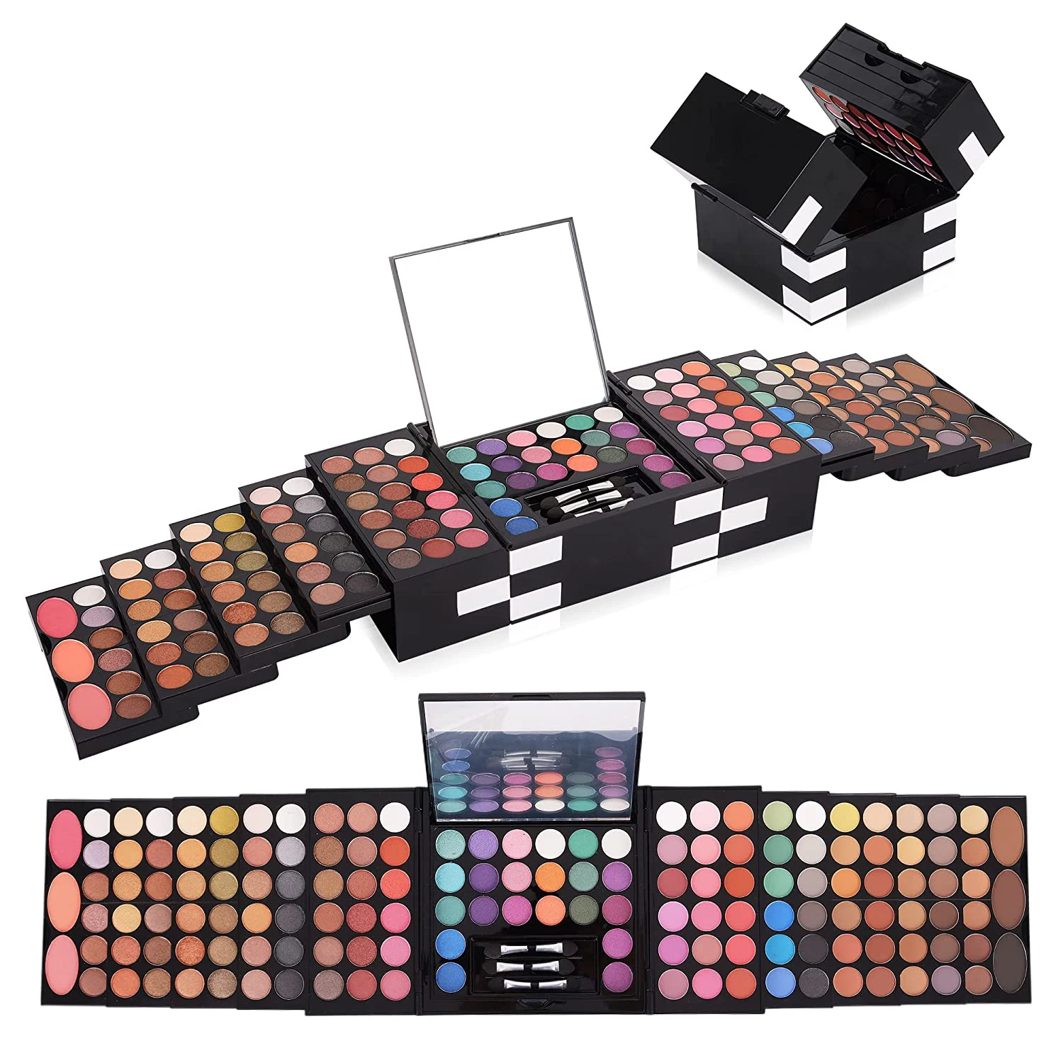Makeup cosmetics 142 Colors Cosmetics Full Eyeshadow Palette makeup mirror Makeup sets