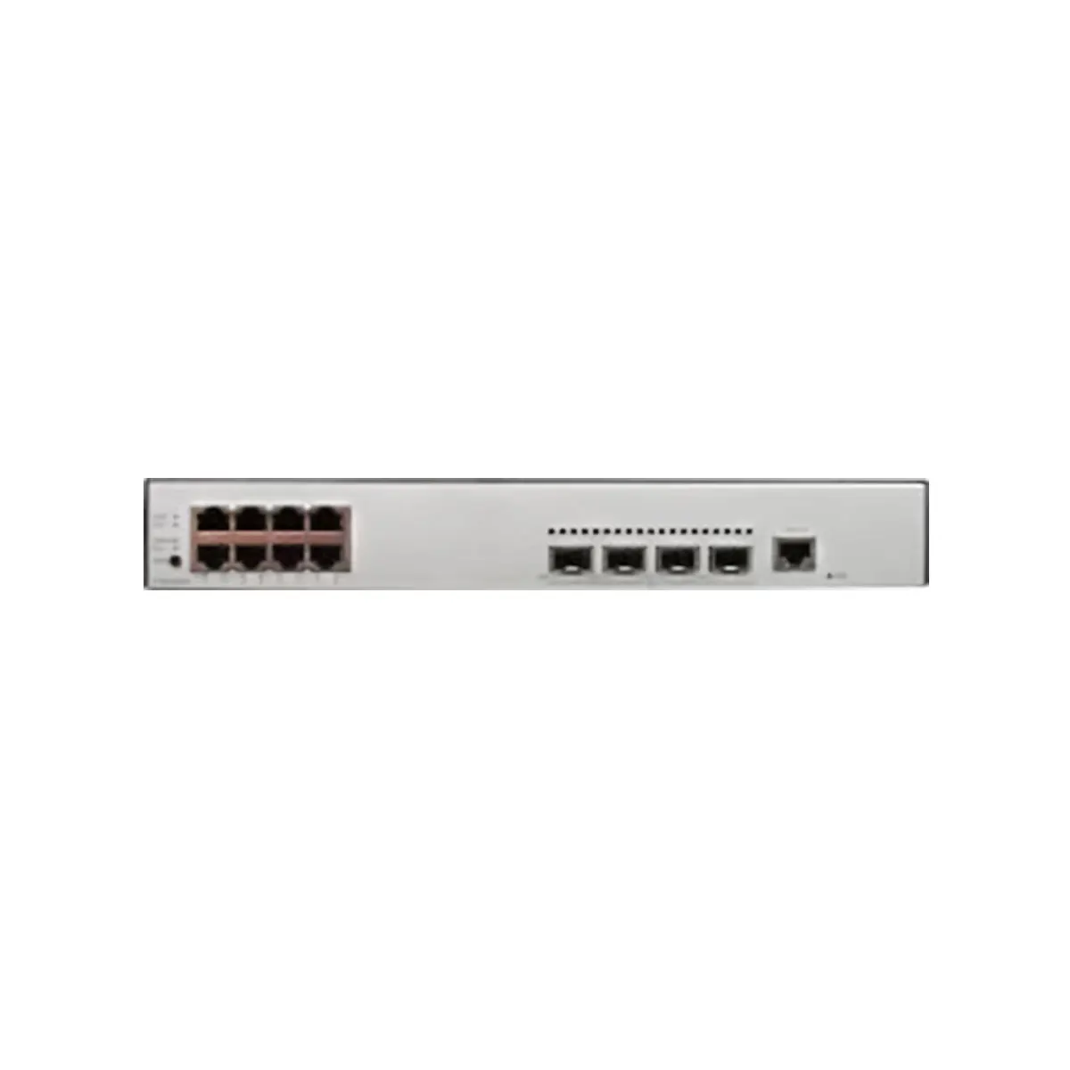 FutureMatrix S1730S-S8P4S-A1 switch supports 8 PoE+  10/100/1000BASE-T ports, 4x 1000BASE-X GE SFP ports, fixed AC power