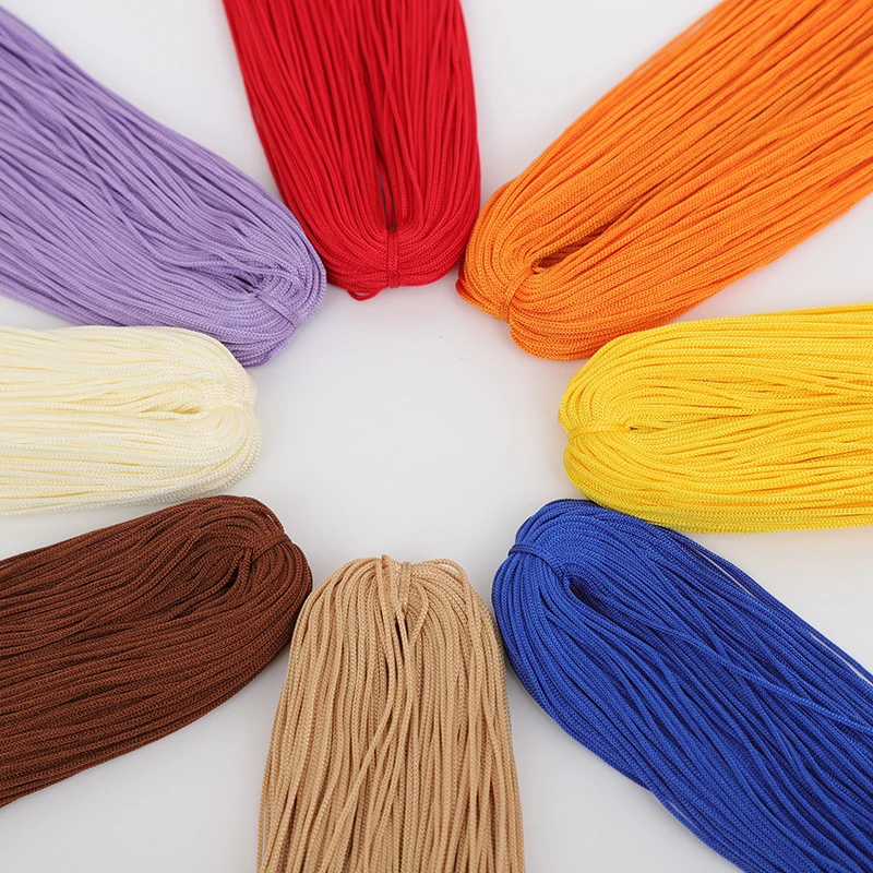 RongMeiXuan 1mm 50g Hand Knitted Light Weight Coarse Yarn Hand Knitted Hat Yarn Hollow Ice Silk Yarn