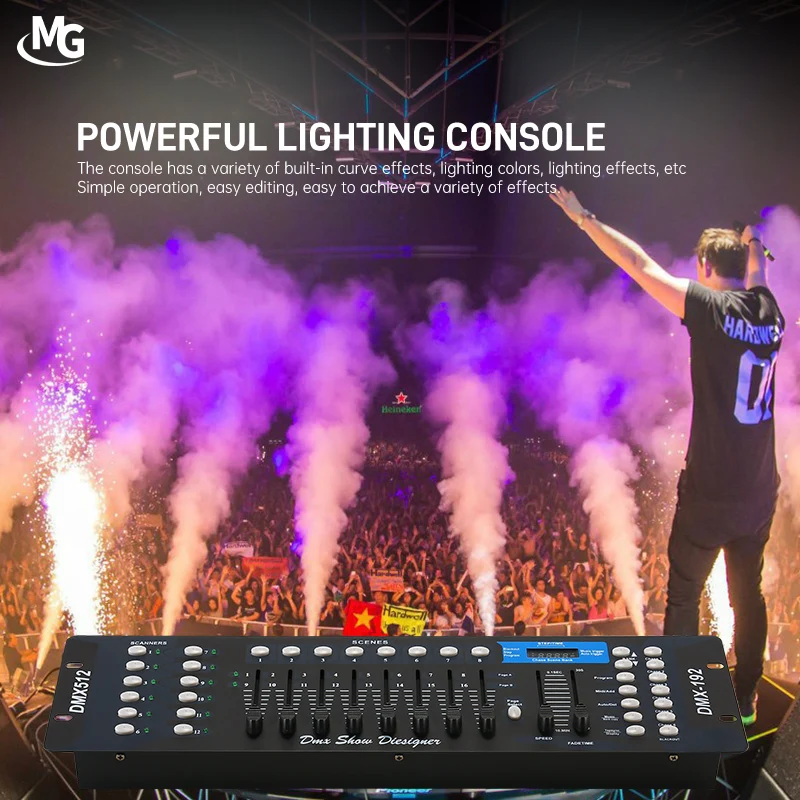 Lighting DMX Controller 512 Touch Grand Stage 192 for DJ Stage dj Disco Nightclub Wedding Bar