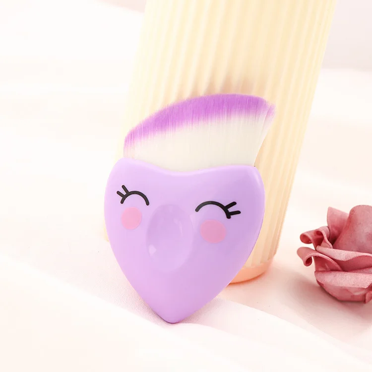 Single Large Flat Brush Contour Brush Beauty Tool Curve Makeup Brush Sets Wholesale Multi-functional Powder Foundation