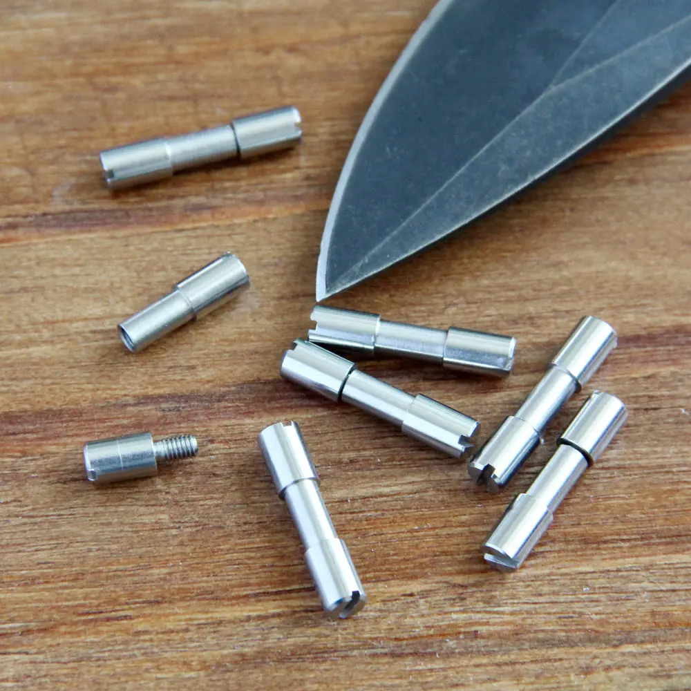 Corby Bolts Stainless Steel DIY Knife Handle Fasteners Tactics Lock Rivet Knife Shaft ScrewsFastener