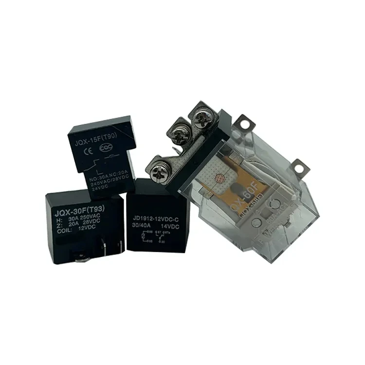 Relays factory cheap price Power PCB Relay 1A 1C 5A 10A 0.2W 12VDC 24VDC 250VAC 4PIN 5PIN mini power relays
