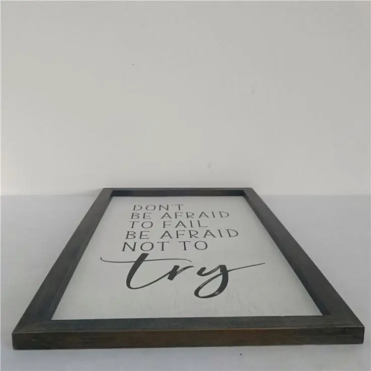 Unfinished Solid Pine Wood DIY Craft Photo Frame, Handicraft DIY Painting Project, Suitable For Adult And Children Handicrafts