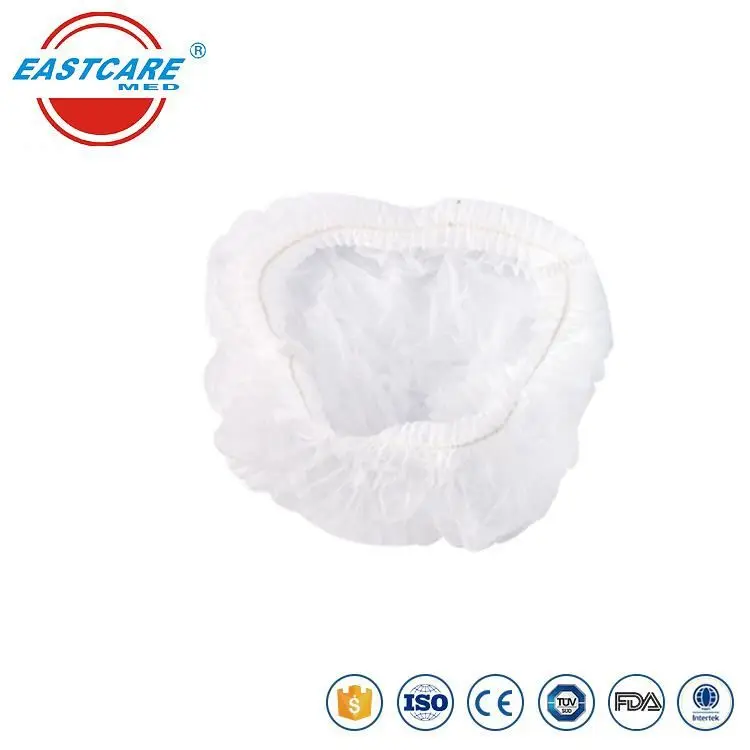 
Hospital medical elastic bouffant doctor nonwoven disposable surgical caps 