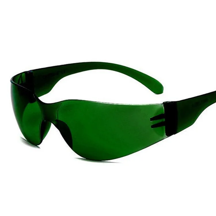 Electric welding protective goggles hot sale fashion black transparent colorful safety glasses labor