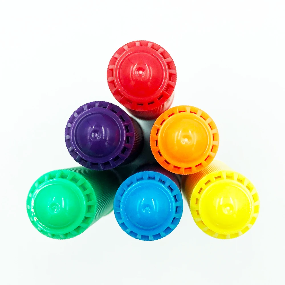 Mini Bingo Dauber Sets 6 Pack in Mixed Colors Bingo Ink