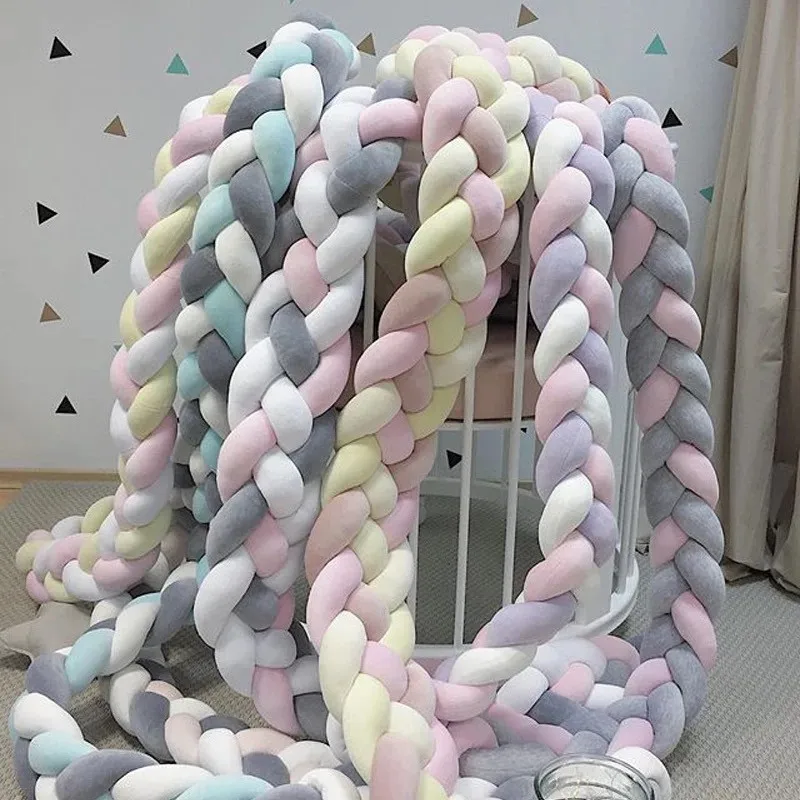 
Wholesale 1M/2M/3M Baby Bumper Bed Braid Knot Pillow Cushion Bumper for Infant Bebe Crib Protector Cot Bumper Room Wholesale 1M/2M/3M Baby Bumper Bed Braid Knot Pillow Cushion Bumper for Infant Bebe Crib Protector Cot Bumper Room&nbsp; &nbsp;