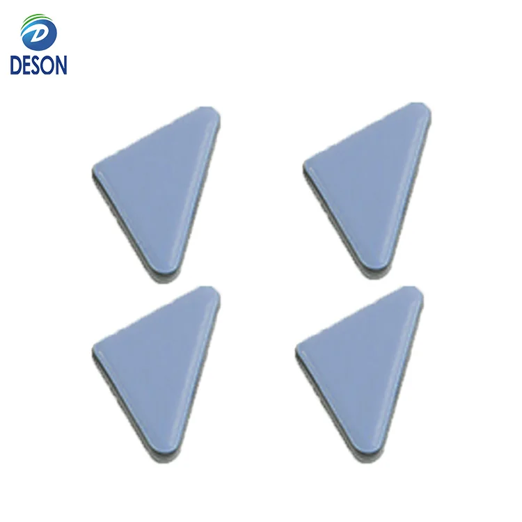 Deson Square Furniture Glides Nail on Furniture Slider PTFE Chair Leg Floor Protectors for Hardwood Dinning Wooden Furniture