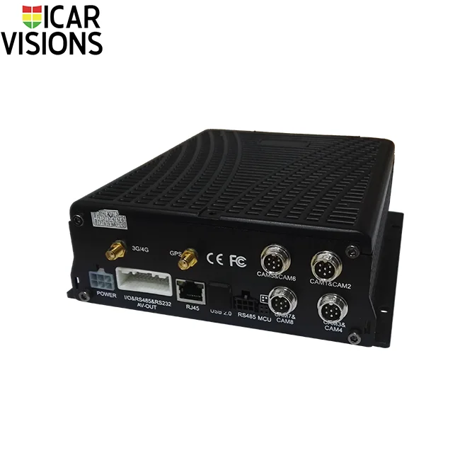
8CH MOBILE DVR H.264 CCTV DVR with GPS 3G 4G WIFI G-SENSOR supports CMS and Mobile phone remote monitoring 