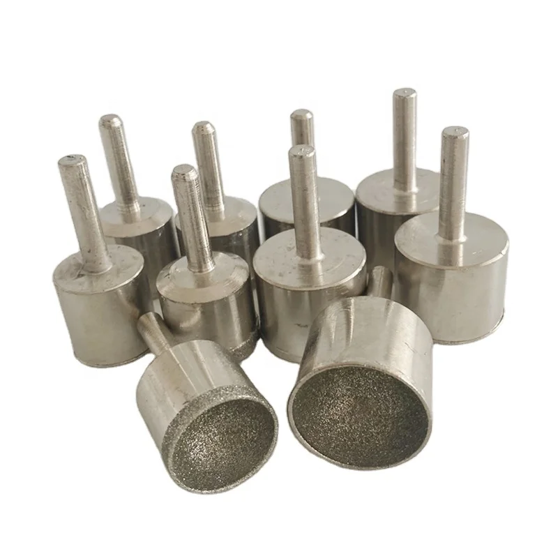 wholesale diamond tools beads drill bits electroplated semicircle drill bits set high quality
