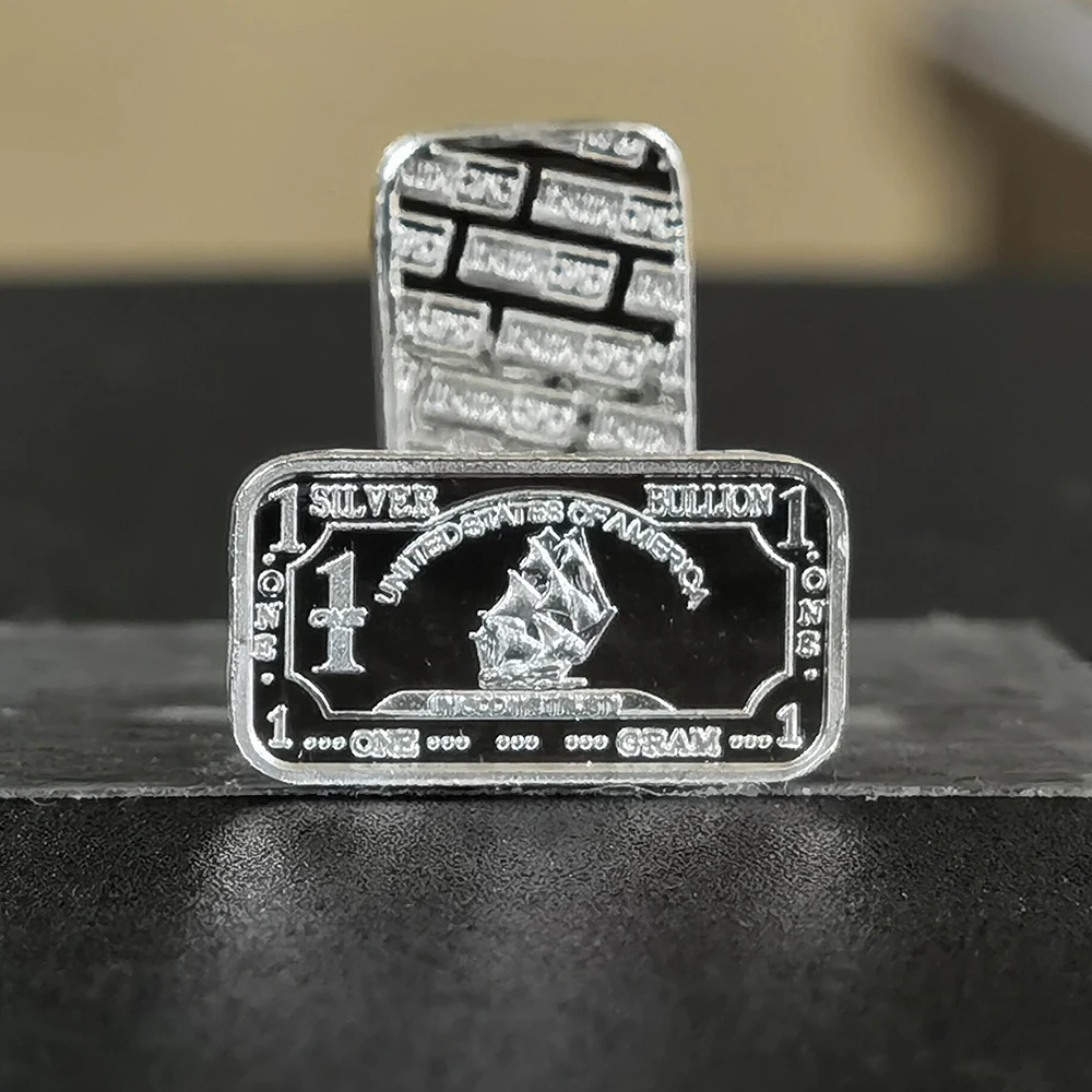 2021 Metal Type 1 gram pure silver Lion bar  for sale  A015