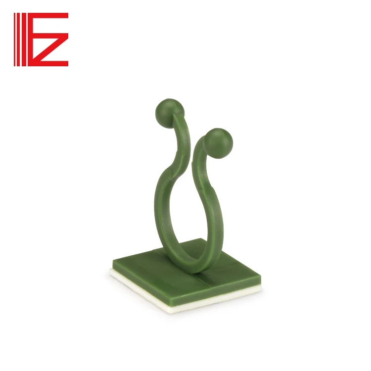 self-adhesive cable tie mount Fireproof insulated U-shaped twist tie nylon 66 tie mounts