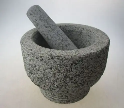 Mortar and Pestle Set Mixing Bowls Garlic Mincer,Pill Crusher and Spice Grinder