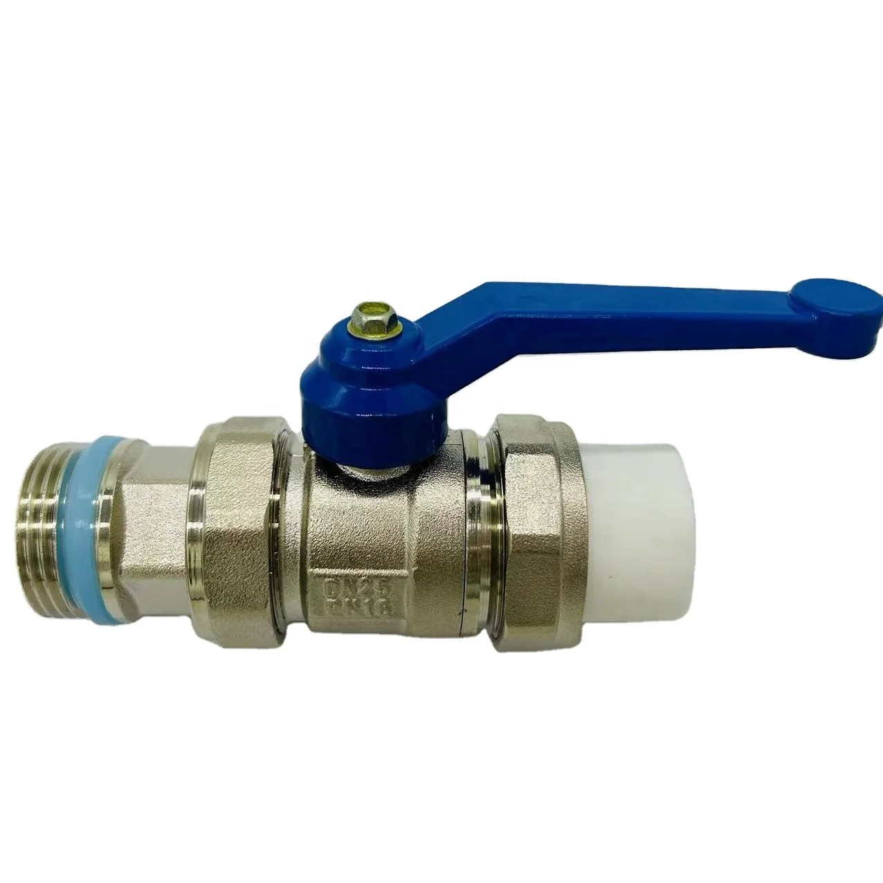 Manufacturer pipe fittings water separator 5way brass copper manifold with connector