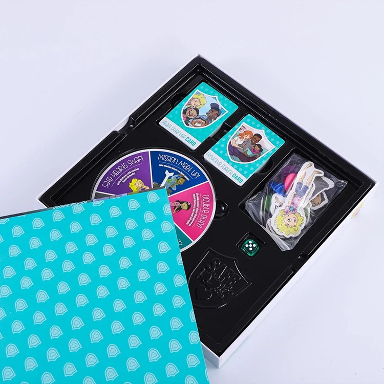 
Customized cash flow adult children family board game,board game figures 