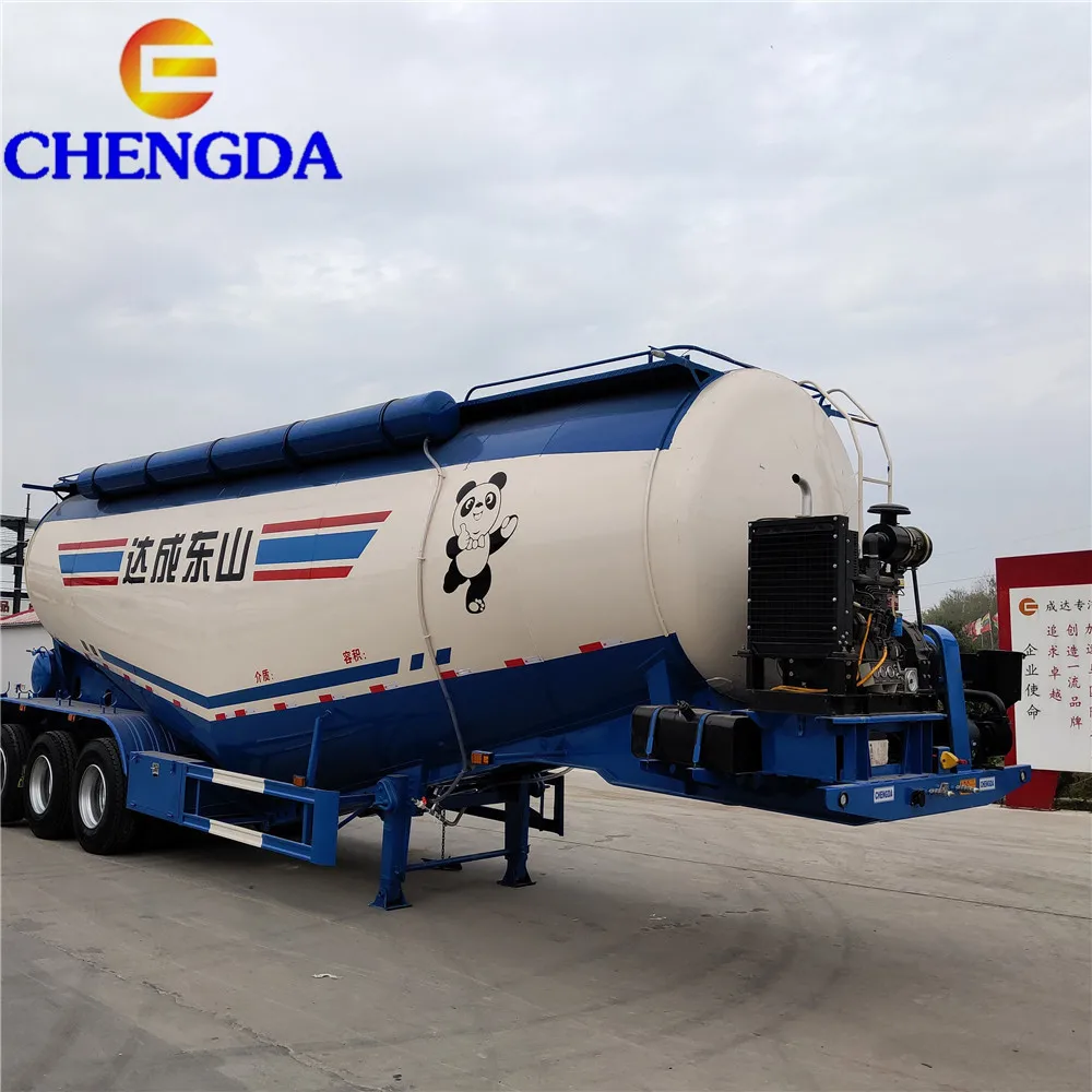 10Cbm Air Compressor and diesel engine model 4100 for Cement tanker
