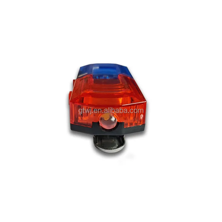 Type C Charging LED Red Blue Shoulder Flasher Warning Light for patrol use