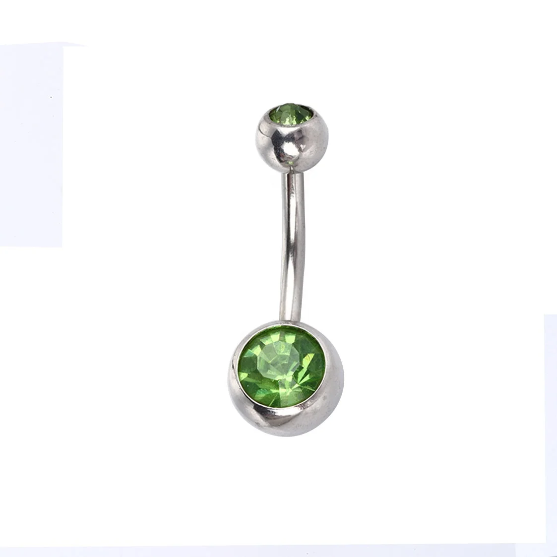 double pressed belez stone factory wholesales cheap belly navel button rings