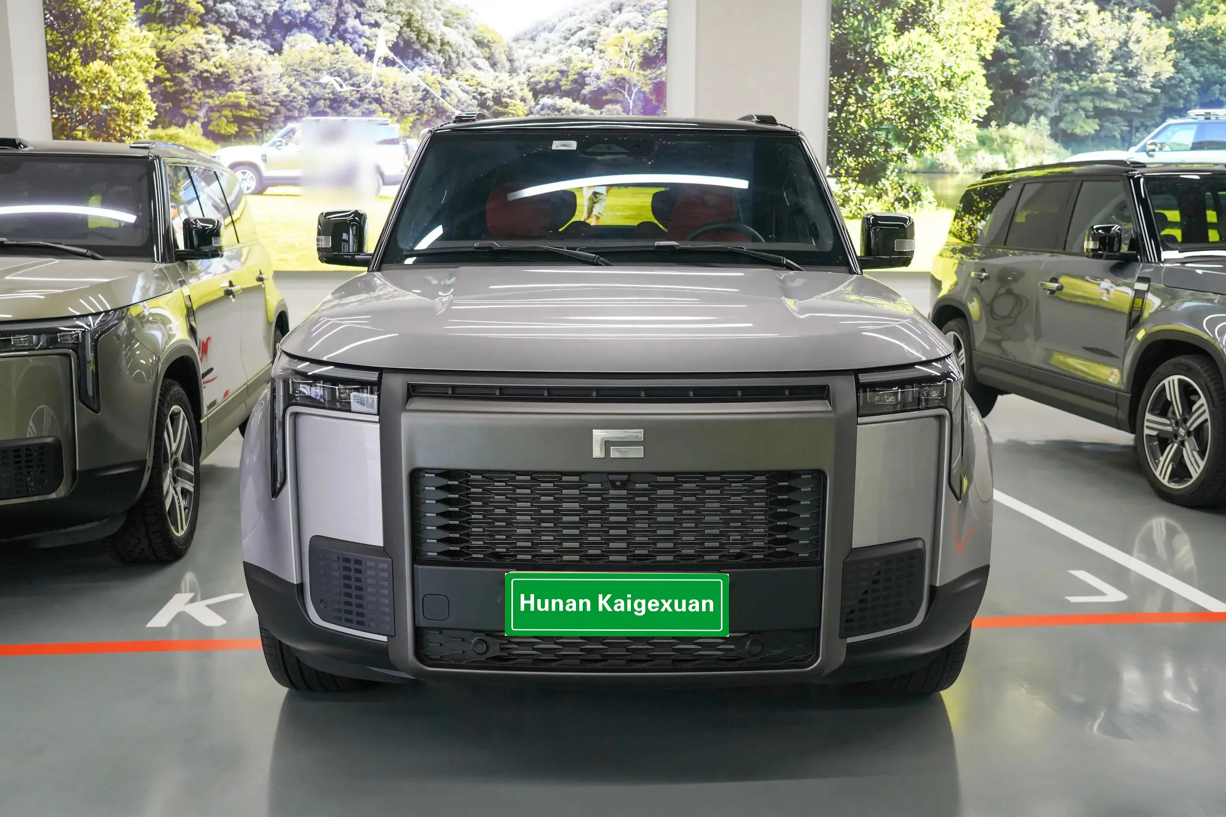 Новый автомобиль 2024 BAIC JISHI 01 расширенный диапазон среднего и большого класса люкс 6-местный внедорожник гибридный
