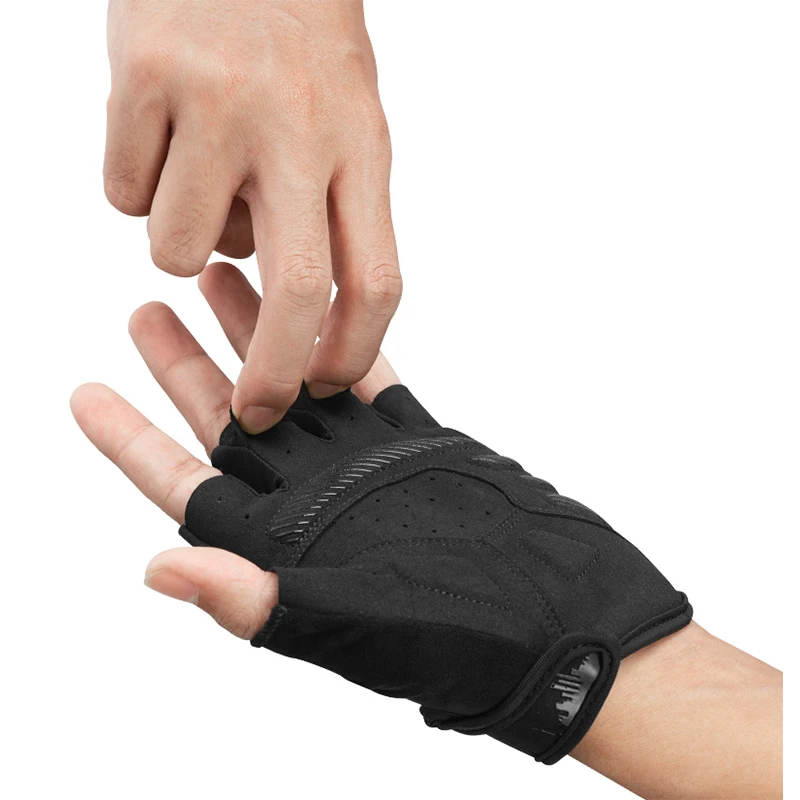 ODM велосипедные перчатки на полпальца противоударные износостойкие дышащие MTB дорожные велосипедные перчатки мужские женские спортивные Велосипедное оборудование