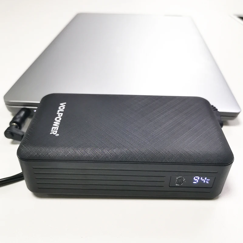 Convenient Power Station Fast Charging PowerBank Laptop Powerbank DC Power bank 12V 5A 16.5V 19V 20V 24V 1A 2A 3A 4A QC3.0