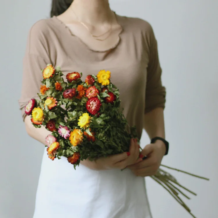 Оптовая продажа стабилизированный сушеный апельсин ананас картамамус tinctorius для высококачественного домашнего декора стен