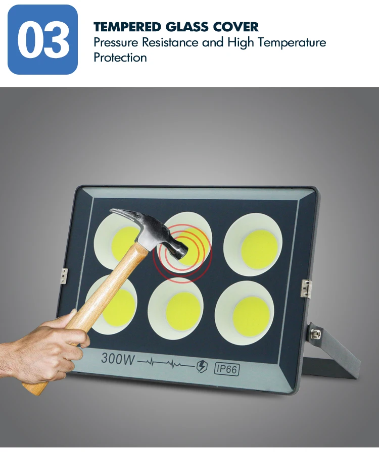 High lumen outdoor waterproof 50w ip66 led floodlight led flood light