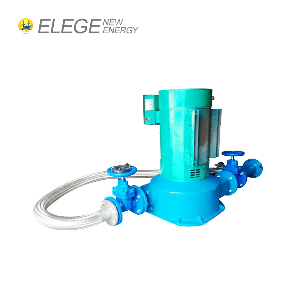 ELEGE 50KW River and Streams Double jet impact type Water hydro Use Mini Size Turbine Hydroelectric Generators 20kw 30kw