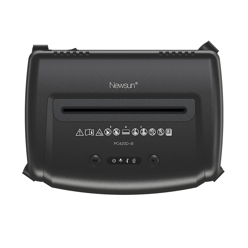 P4 18 Sheets Cross Cut Paper Shredder 30 Liter Pull-out Bin,Silent 56dB,30 Mins Shredding Time,LED Indication,Hot Selling