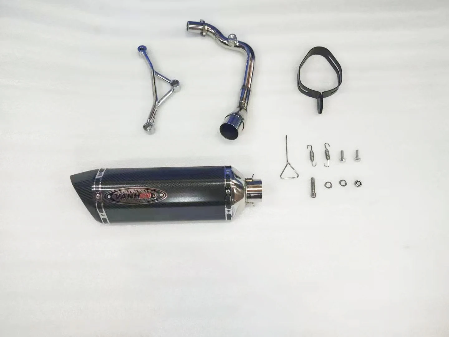 High Performance Stainless Steel Motorcycle Exhaust Muffler Pipe for Piaggio Vespa 150 Vespa 300