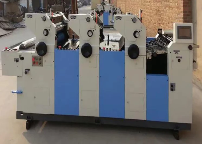 Motor GSM Power Engine Pump Technical offset printer 4 color chinese offset printing machines