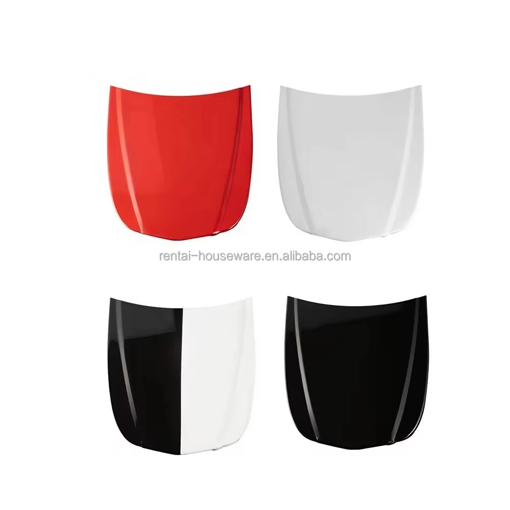 PPF Paint protection film testing show steel or plastic black 26cm*28.5cm mini car bonnet model car body sticker display