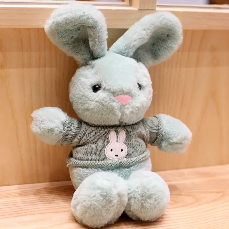 Hot Sale Custom Popular Birthday Children Girls Gift Cute Kawaii Animal Doll Bunny Easter Soft Rabbit Plush Stuffed Toys