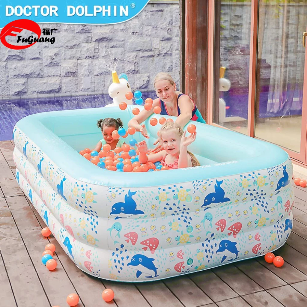 Summer water kids Pool Inflatable Pool Unicorn spray Adult kids universal pool suitable for garden indoor outdoor backyard water