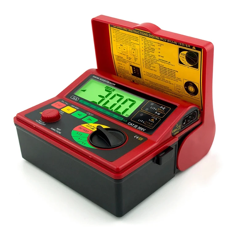 Smart sensor AR5406  Digital RCD/ELCB Tester  Leakage Tester Leakage Current Tester