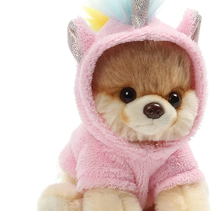 World Cutest Dog Boo Bitty Boo Unicorn Stuffed Animal Plush Toy