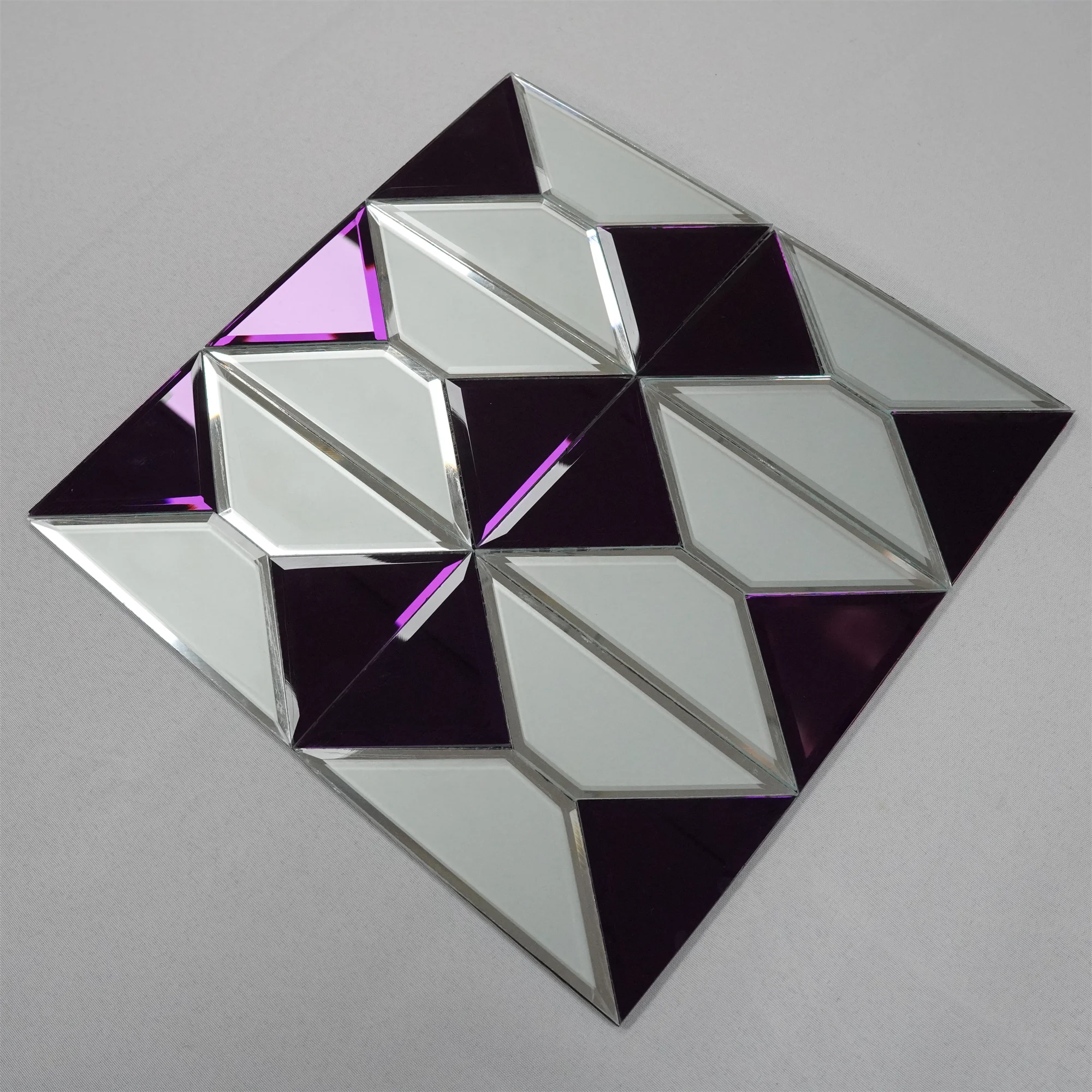 Blue Background Crystal Glass Mosaic Tile for Swimming Pools Bathroom Walls & Outdoor Fish Ponds Decor Floor Usage