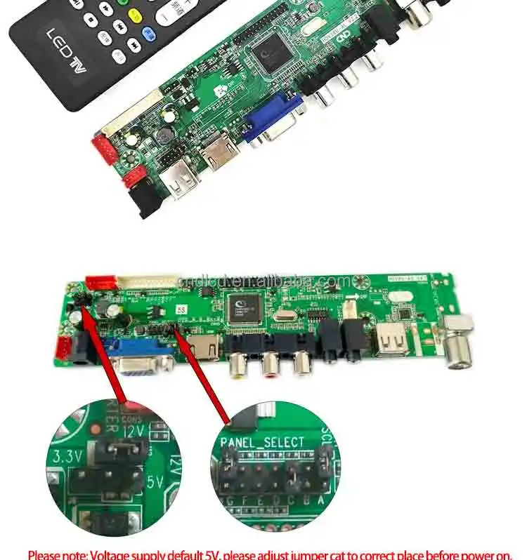 CND hotsale orignal Lcd tv main board and mother board