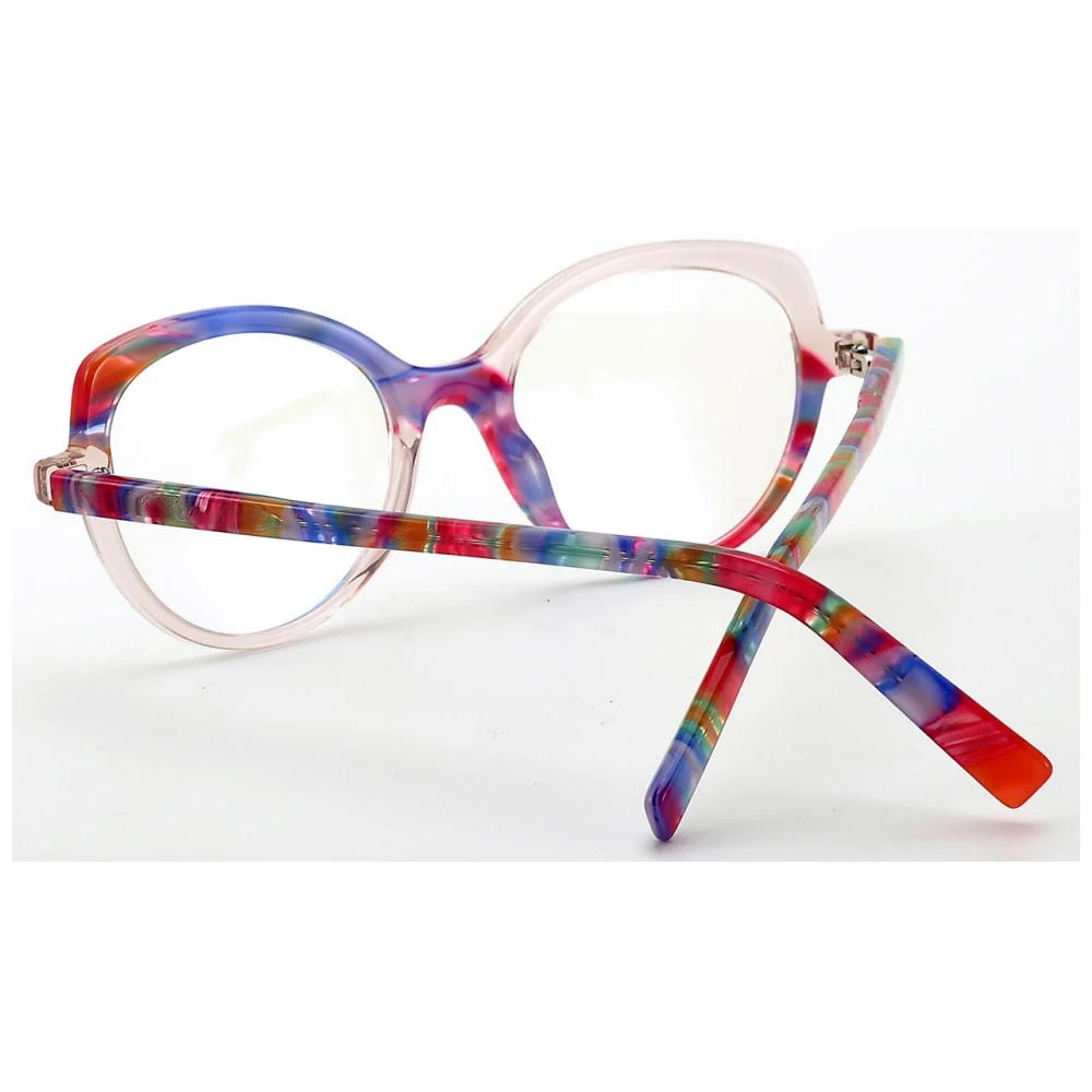 Vintage Acetate Glasses Frame Women Retro Prescription Myopia Eyeglasses Frame New Japan Luxury Brand Designer Eyewear