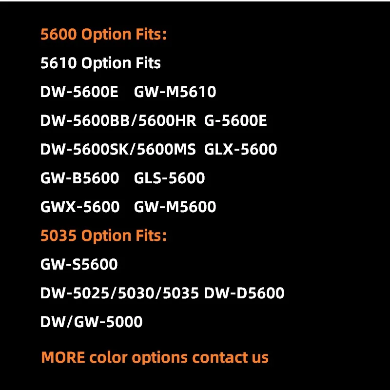 Wholesale Custom DW5600 DW-5600 5600 Stainless Steel metal Bezel case