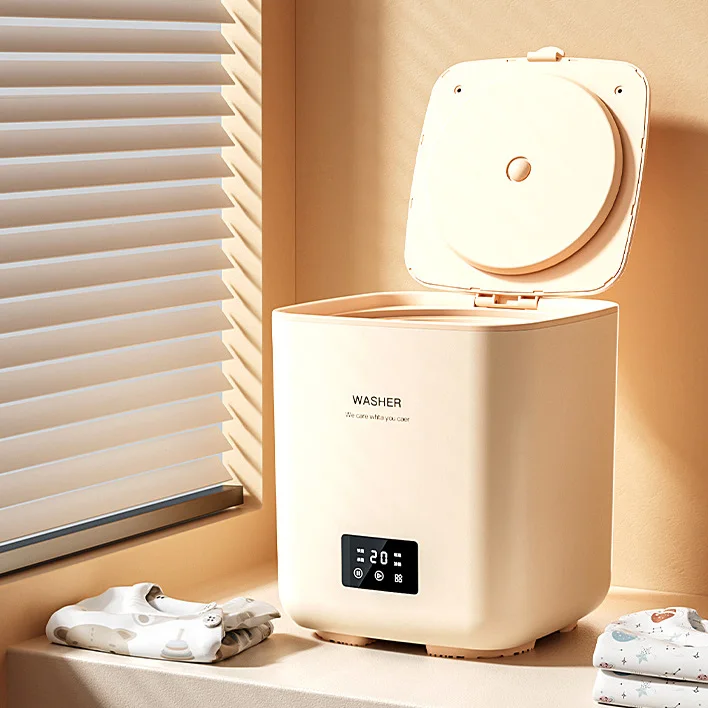 12V/36W Automatic Ozone Sterilization Top Loading Baby Washing Machine With Dryer