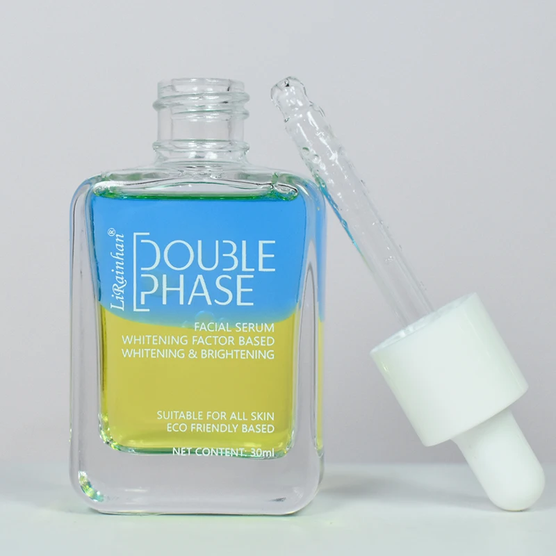 gold supplier of skin care products double phase face serum moisture and anti aging whitening wholesale price